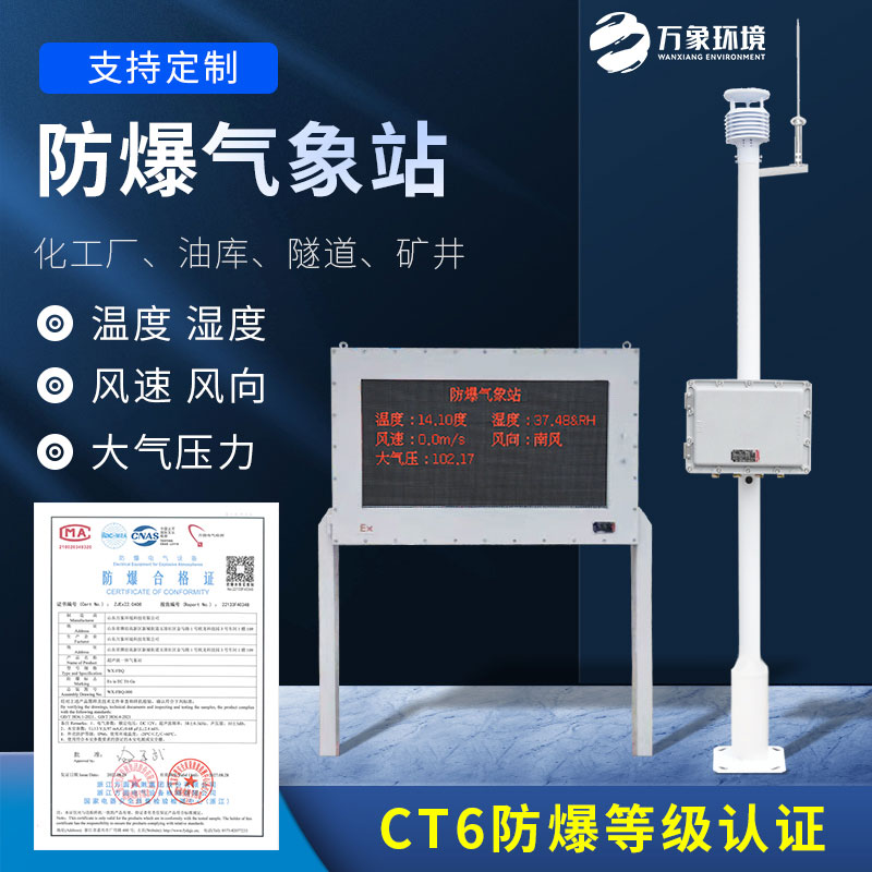 工業(yè)防爆氣象站